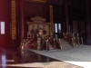Interior picture of temple at forbidden city