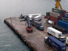 loading containers in the port of Pusan