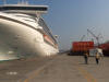 Picture of The Sapphire Prnicess cruise ship in Pusan S. Korea
