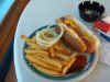 pictures of cruise ship hot dogs