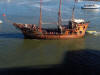 picture of a pirate ship on our mexican riviera cruise