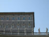 picture of the Pope's residence. The second window from the right is where the Pope addresses crowds