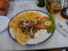 food picture - photo of lunch at a cafe in Rhodes... love greek food and the Mediterranean diet.