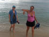 Picture of Karen and Judy in St. Thomas in the Caribbean