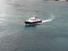 Picture of pilot boat along side our cruise ship