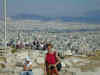 Photograph of the top of the acropolis in athens greece