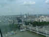 picture of the Hungerford bridge taken from the London Eye