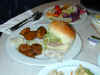 Cruise ship food pics - photo of hamburger