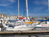 picture of boats in the marina at Cabo San Lucas