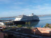 pictures of the cruise ship Oosterdam docking in San Diego