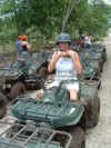 Pictures of Norwegian Sea shore excursion on ATVs in the jungle at Cosumel Mexico
