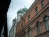 pictures of onion domes in St. Petersburg Russia