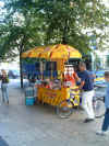 picture of street vendor's cart