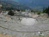Ancient Greek amphitheater at delphi