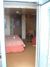 cruise ship cabin balcony and room photo