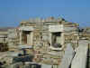 photograph of ancient ruins in Delos